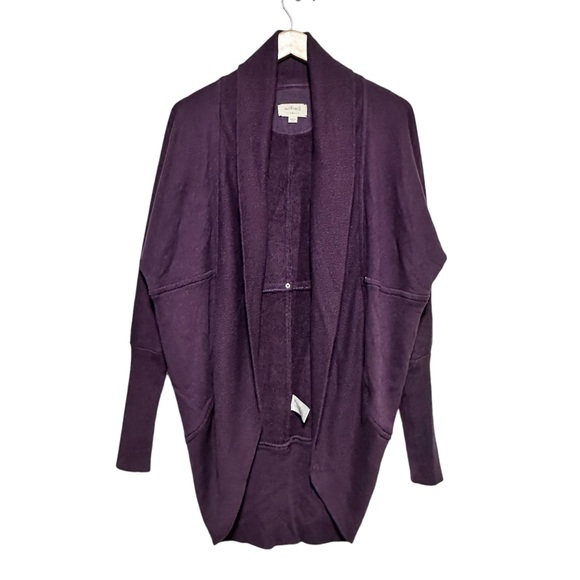 Aritzia Wilfred Oversized Purple Women’s Cardigan Size XXS - Picture 1 of 12